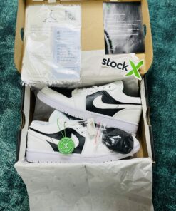 Giày Nike Jordan 1 Low Panda Trắng đen Rep 1:1