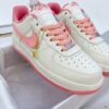 giay nike aF1 louis vuitton white pink silver lv 1 Copy