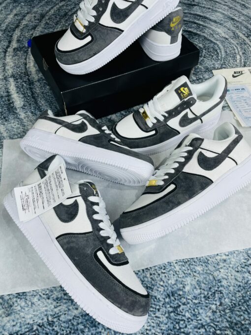 Giày Nike Air Force 1 Xám chuột Mới 2022 Đẹp & Chất