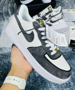 Giày Nike Air Force 1 Xám chuột Mới 2022 Đẹp & Chất
