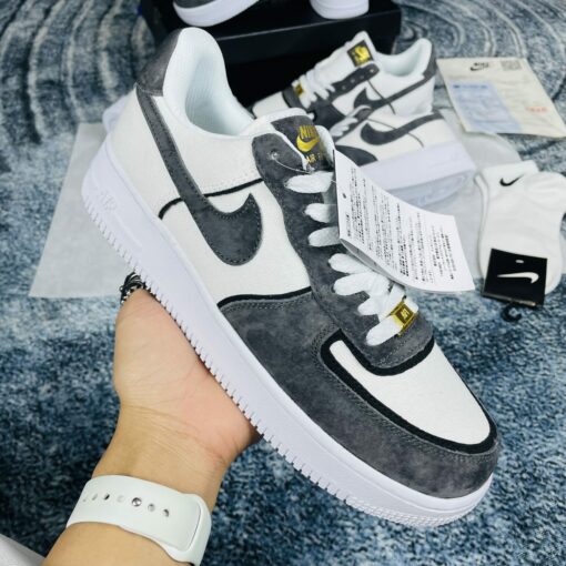 Giày Nike Air Force 1 Xám chuột Mới 2022 Đẹp & Chất