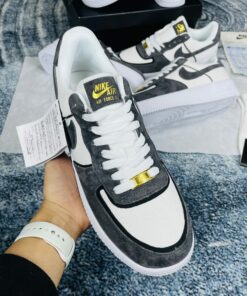 Giày Nike Air Force 1 Xám chuột Mới 2022 Đẹp & Chất