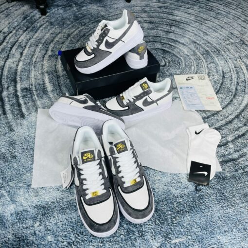 Giày Nike Air Force 1 Xám chuột Mới 2022 Đẹp & Chất