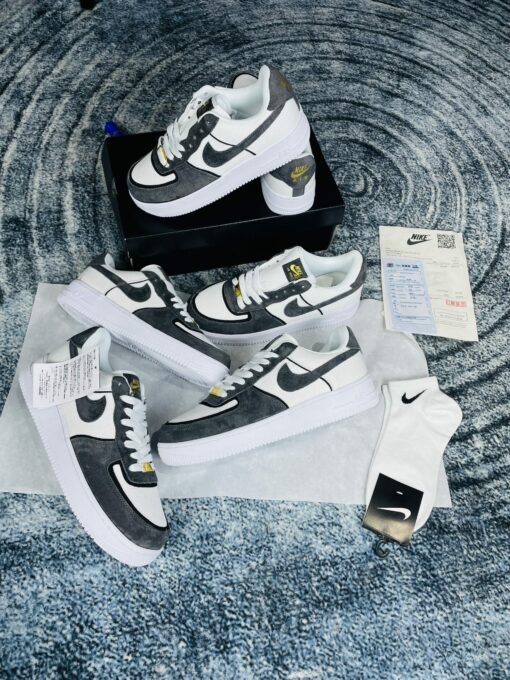 Giày Nike Air Force 1 Xám chuột Mới 2022 Đẹp & Chất