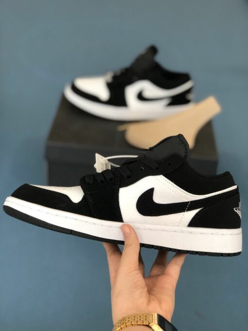 Giày Nike Air Jordan 1 Low Panda Cổ Thấp Rep 1:1