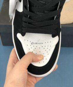Giày Jordan Cổ Thấp Sneaker Panda trắng đen 7 Giày Nike Air Jordan 1 Low Panda Cổ Thấp Rep 1:1
