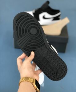 Giày Jordan Cổ Thấp Sneaker Panda trắng đen 8 Giày Nike Air Jordan 1 Low Panda Cổ Thấp Rep 1:1