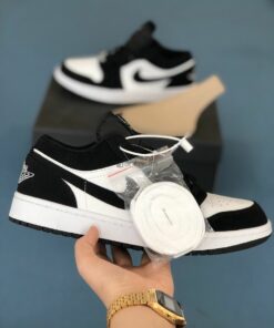 Giày Nike Air Jordan 1 Low Panda Cổ Thấp Rep 1:1