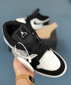 Giày Nike Air Jordan 1 Low Panda Cổ Thấp Rep 1:1