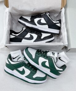 giay nike dunk low michigan state 4