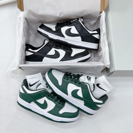 giay nike dunk low michigan state 4