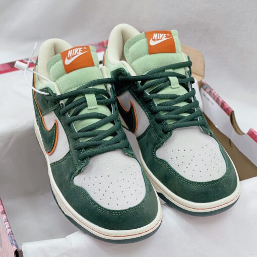 giay nike sb dunk low steamboy ost blue green orange rep 14 4