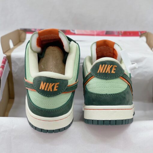 giay nike sb dunk low steamboy ost blue green orange rep 15 5