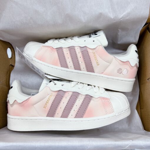 Giày sneaker adidas superstar MÀU HỒNG