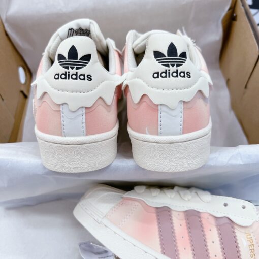 Giày sneaker adidas superstar MÀU HỒNG