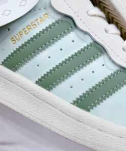 giay sneaker adidas superstar mau xanh 4