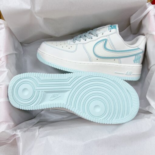 giay sneaker nike air Force 1 trang xanh 8