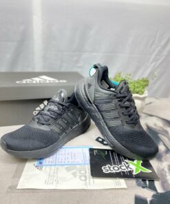 giay tap gym adidas equipment plus Full black 3