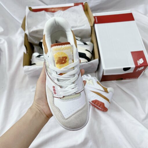 giay the thao new balance 550 burnt orange 2