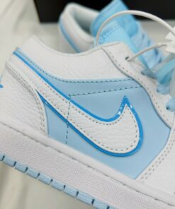 giay the thao nike air Jordan 1 low se mau xanh blue 4
