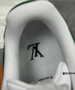 louis vuitton x nike air Force 1 low by virgil abloh green like auth 9