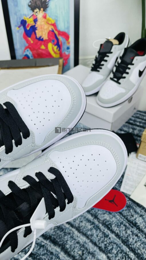 Nike Air Jordan 1 Low Light Smoke Grey REP 1:1 PHẦN DA SIÊU ĐẸP VÀ MỊN