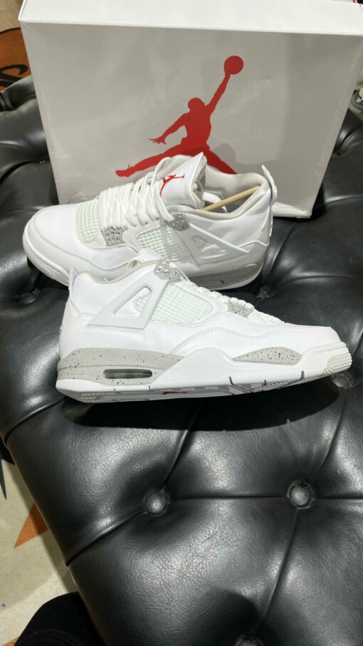 Nike Air Jordan 4 Retro Pure Money Logo Hàng Like Auth