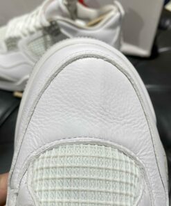 Nike Air Jordan 4 Retro Pure Money Logo Hàng Like Auth SỬ DỤNG DA THẬT