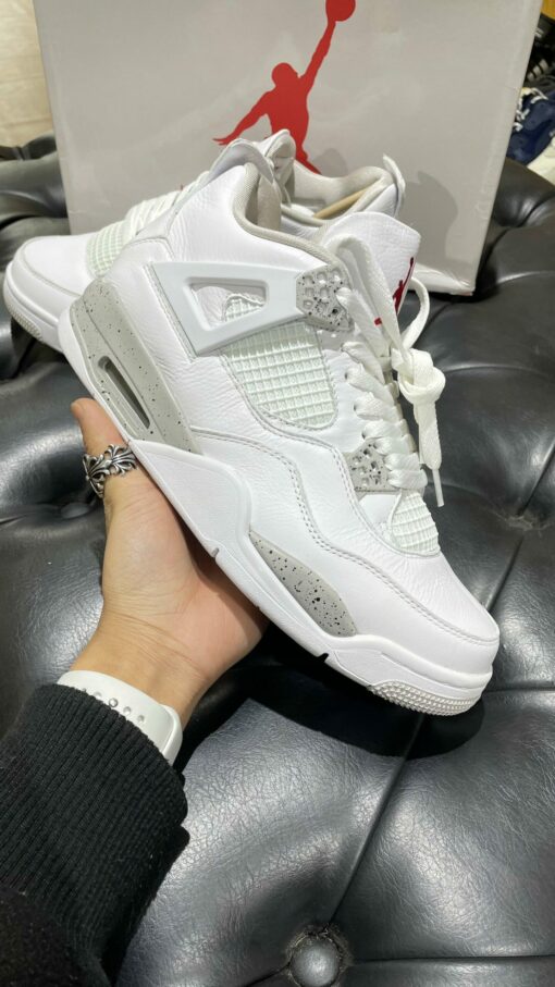 Nike Air Jordan 4 Retro Pure Money Logo Hàng Like Auth