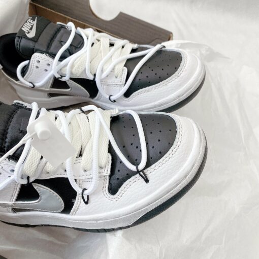 nike sb dunk low retro xd black white silver 3